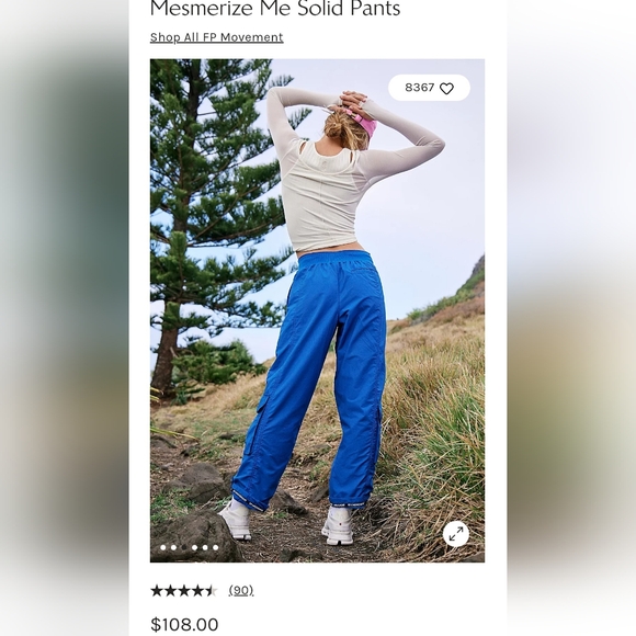 FP Movement- Mesmerize Me Solid Pants - Picture 5 of 5